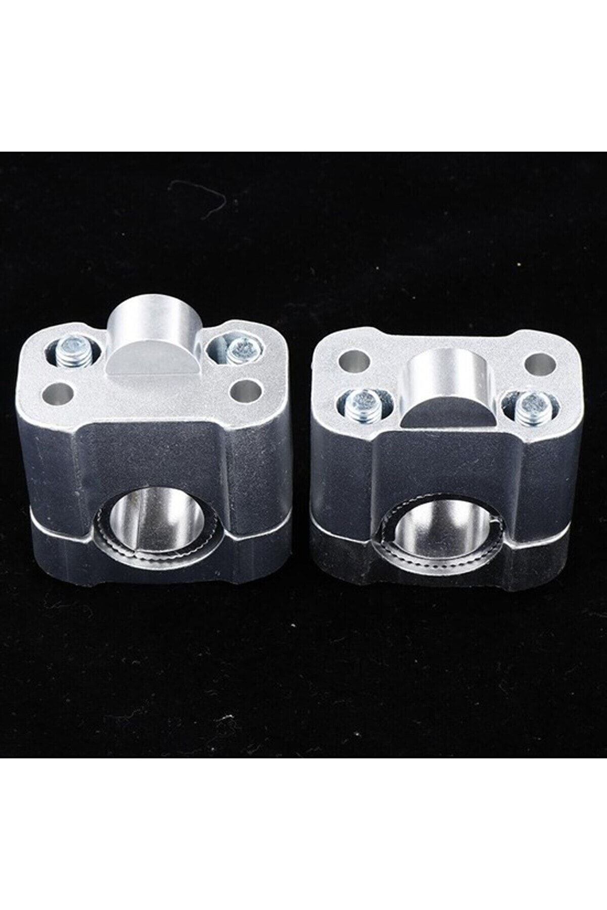 430 2 Parça Motosi̇klet Gi̇don Yükselti̇ci̇l 22 Mm. 28 Mm Ni̇kel Takım