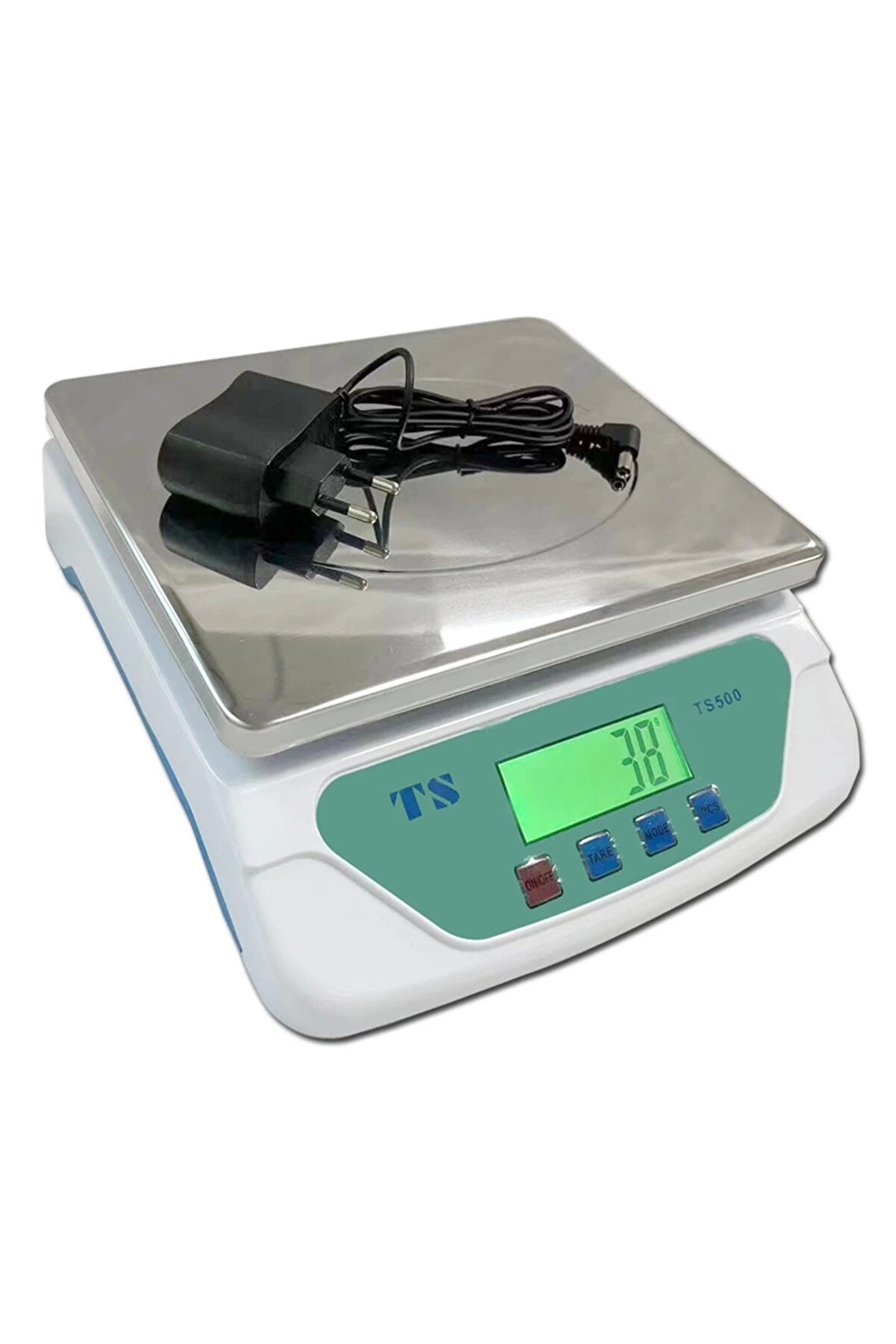 Ts-500 Di̇ji̇tal Terazi̇ - Lcd Ekran, Dara Alma, Sayım Fonksi̇yonlu, Yüksek Hassasi̇yetli̇ Tartım Ci̇hazı