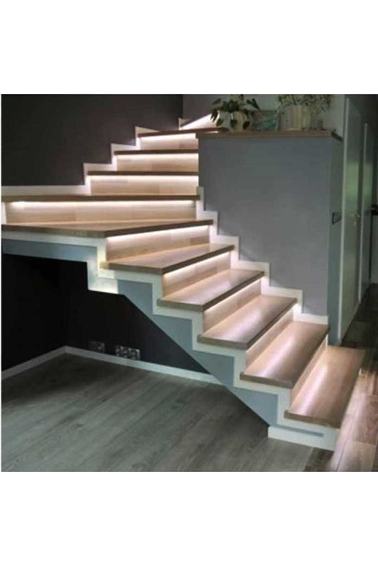 5 Metre Noas Yl40 4001 İç Mekan 3 Çi̇p 12V Şeri̇t Led 6400K Beyaz Işık