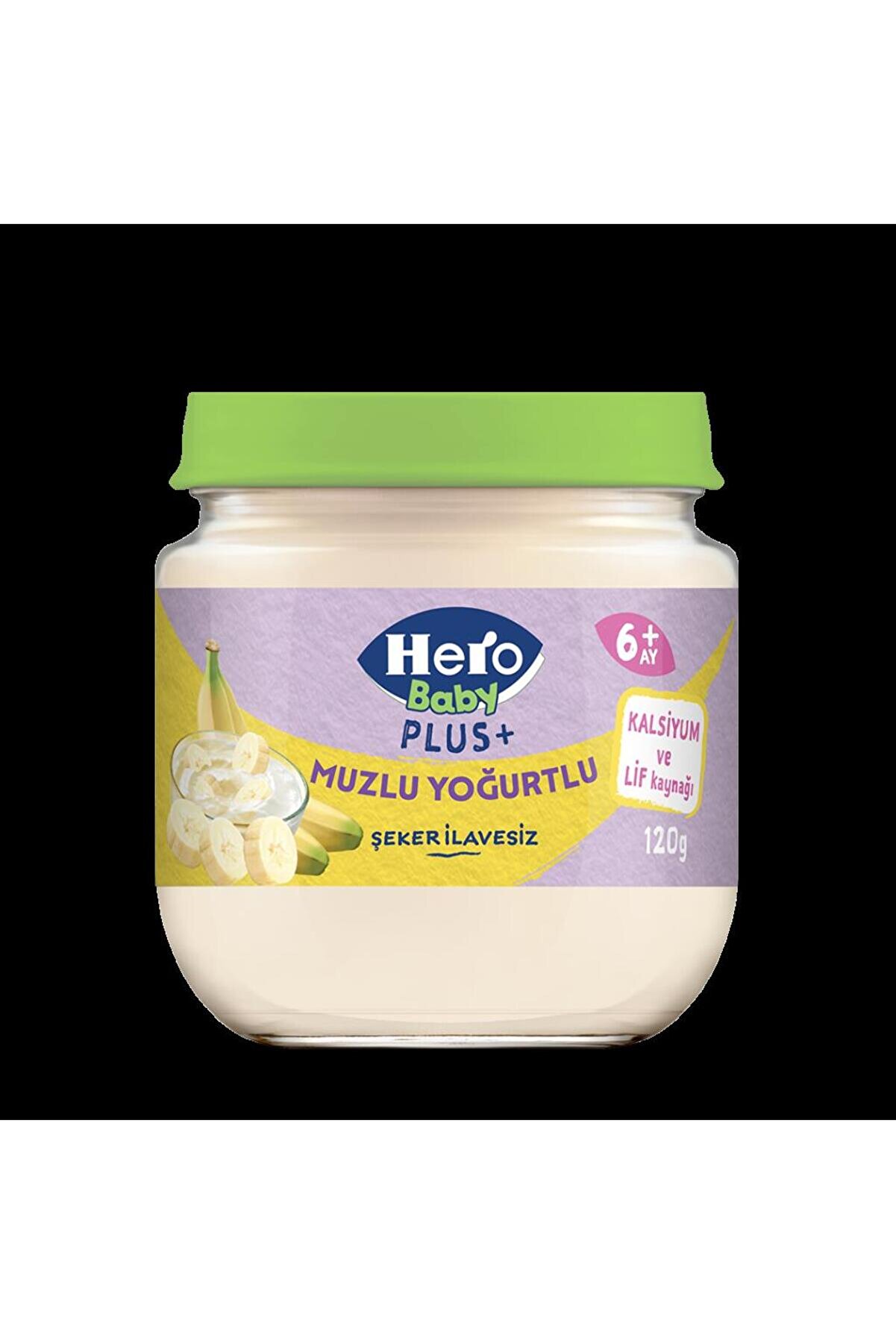 Toptan Bulurum Hero Baby Muzlu Yoğurtlu Kavanoz Mama 120 Gr