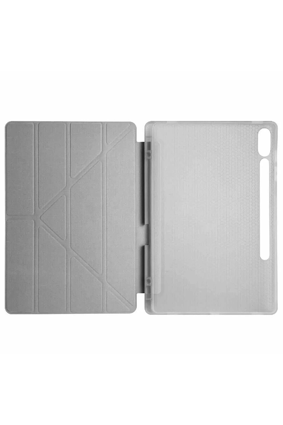 Samsung Galaxy X510 Tab S9 Fe 11 Kılıf Kalemli̇kli̇ Mars Tablet Kılıfı - Koyu - Neo6468-9881