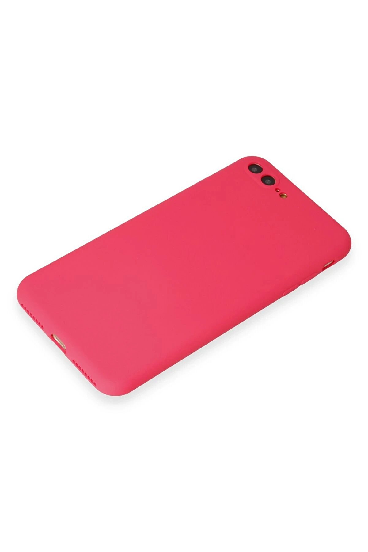 İphone 7 Plus Kılıf Fi̇rst Si̇li̇kon - Pembe - Dropx4366-3629