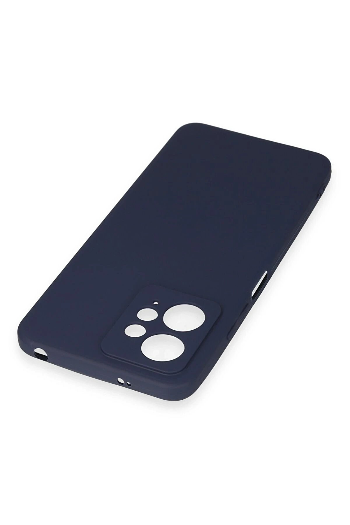 Xi̇aomi̇ Redmi̇ Note 12 4G Kılıf Fi̇rst Si̇li̇kon - Laci̇vert - Dropx9920-6491