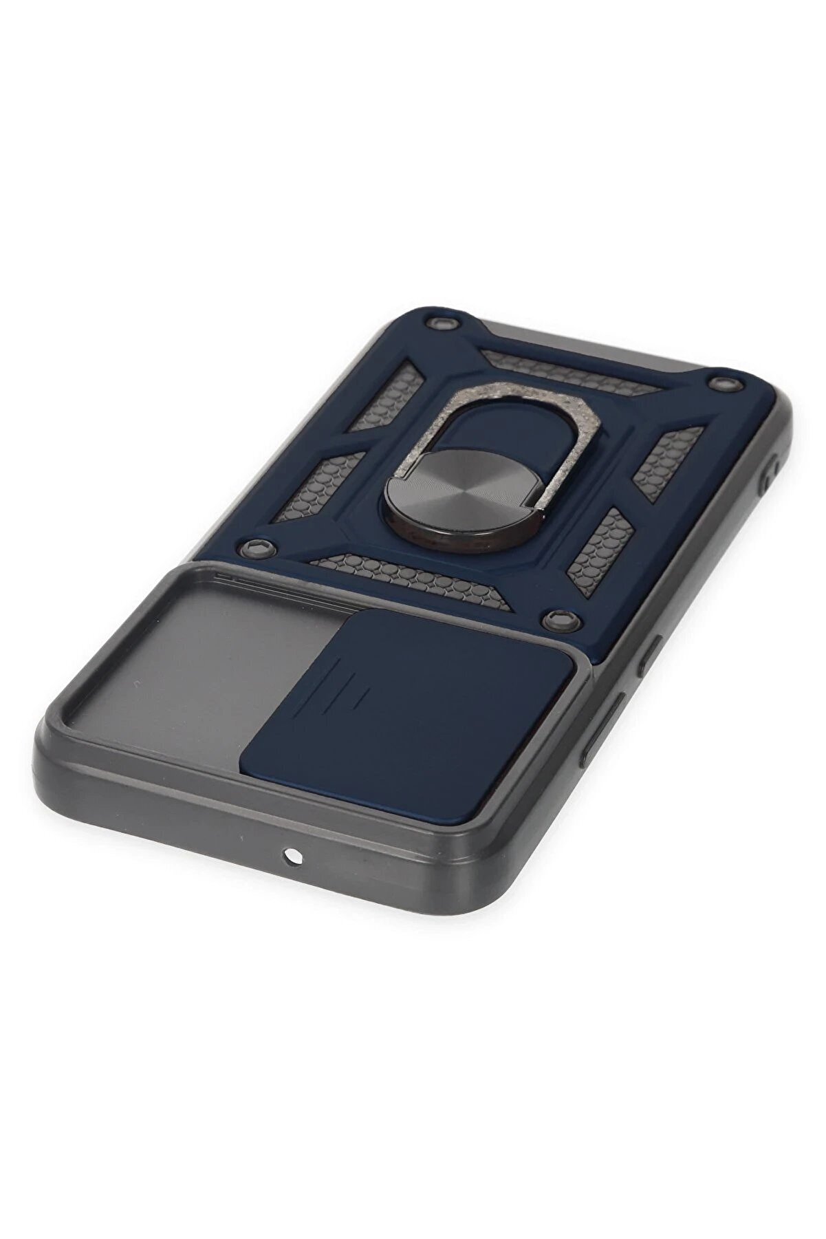 Newface Samsung Galaxy S23 Fe Kılıf Pars Lens Y&uuml;z&uuml;kl&uuml; Si̇li̇kon - Laci̇vert