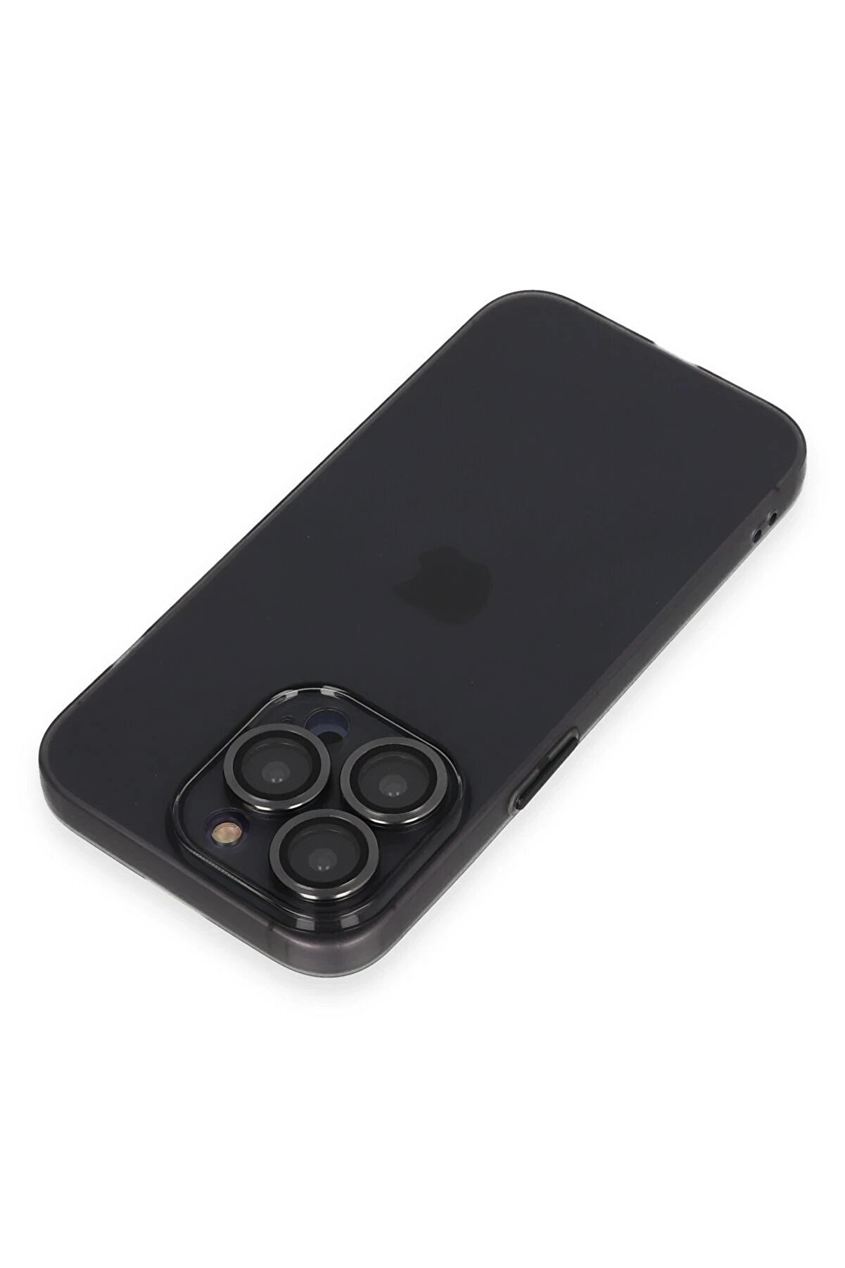 İphone 14 Pro Kılıf Luko Lens Si̇li̇kon - Si̇yah - Dropx3521-6456