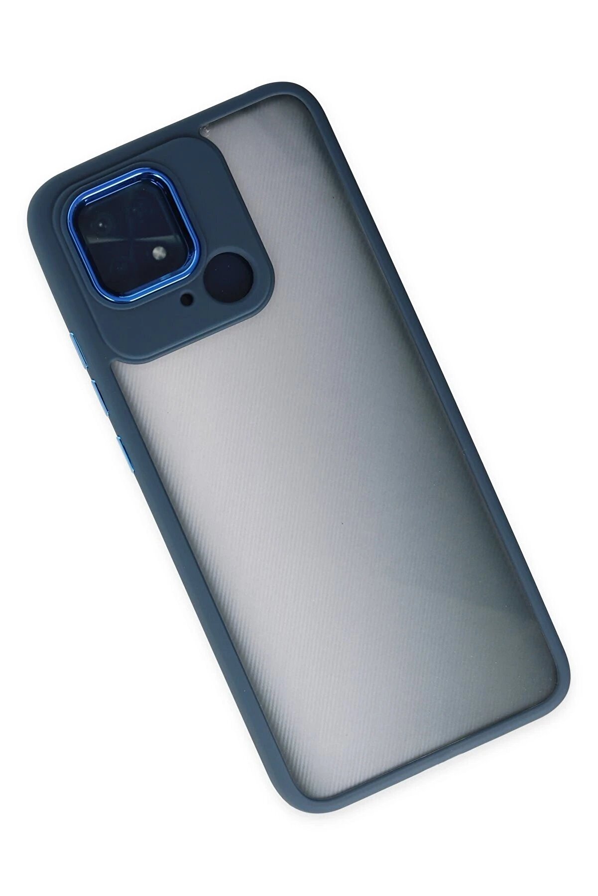 Newface Xi̇aomi̇ Redmi̇ 10C Kılıf Dora Kapak - Mavi̇