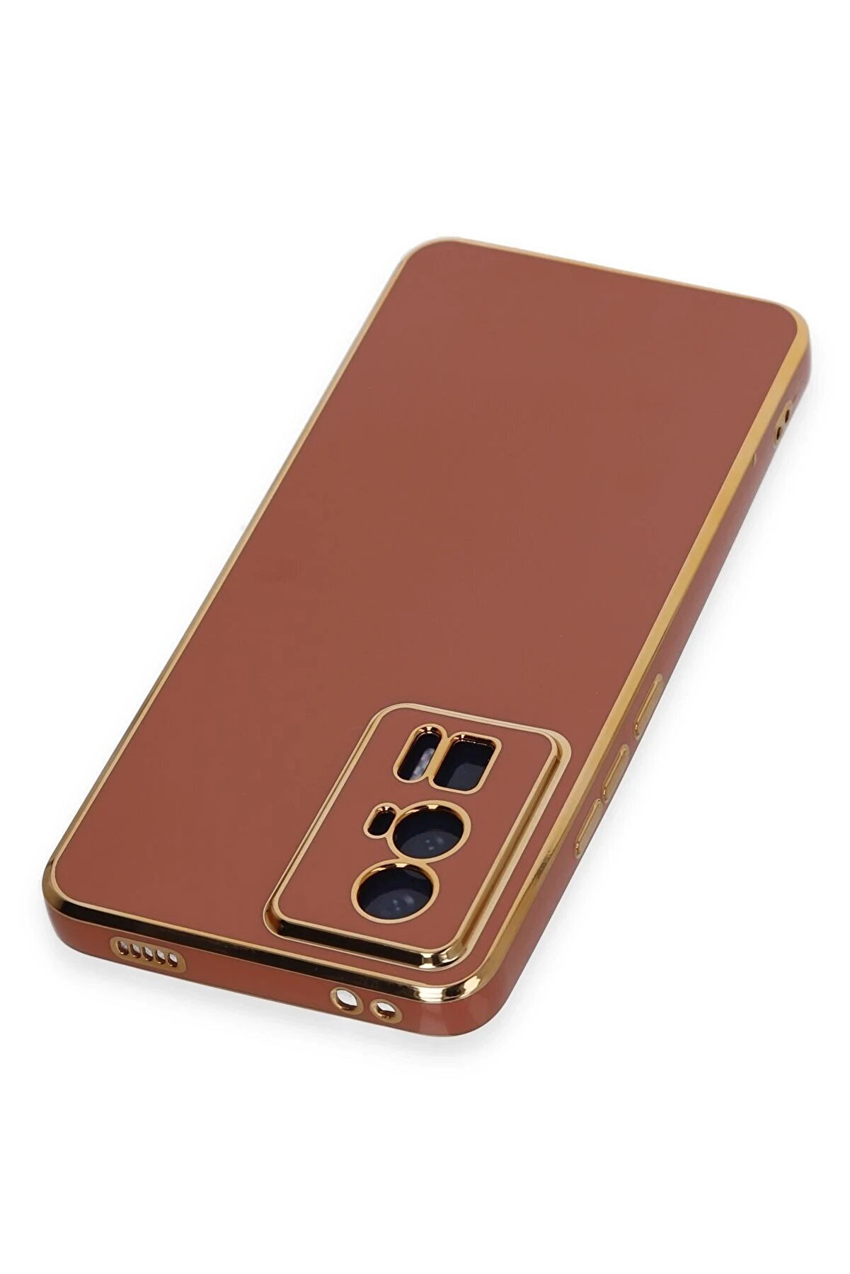 Xi̇aomi̇ Poco F5 Pro Kılıf Volet Si̇li̇kon - Kırmızı - Dropx7307-2746