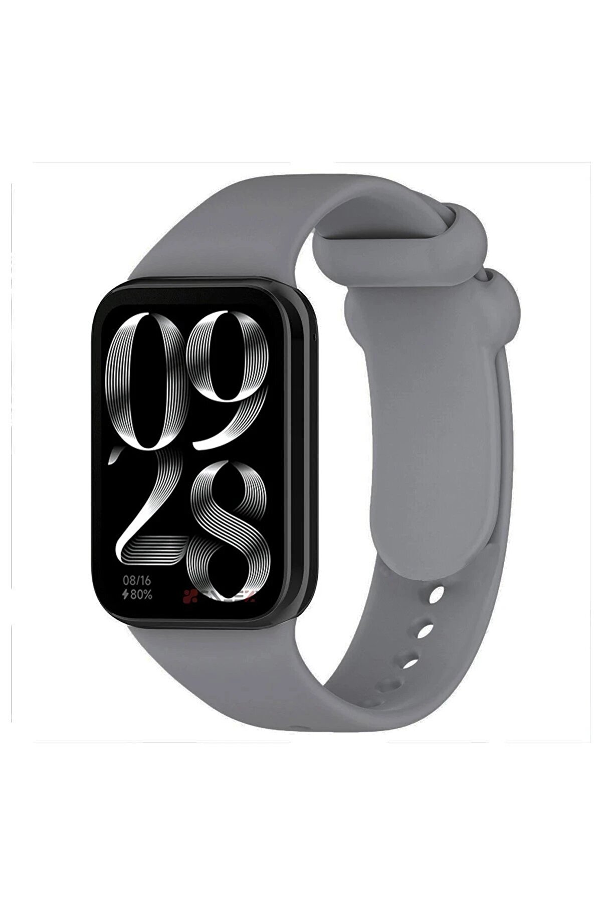 CepteToptan Xiaomi Smart Band 8 Pro Klasik Kordon - Füme - DROPX4711-1286