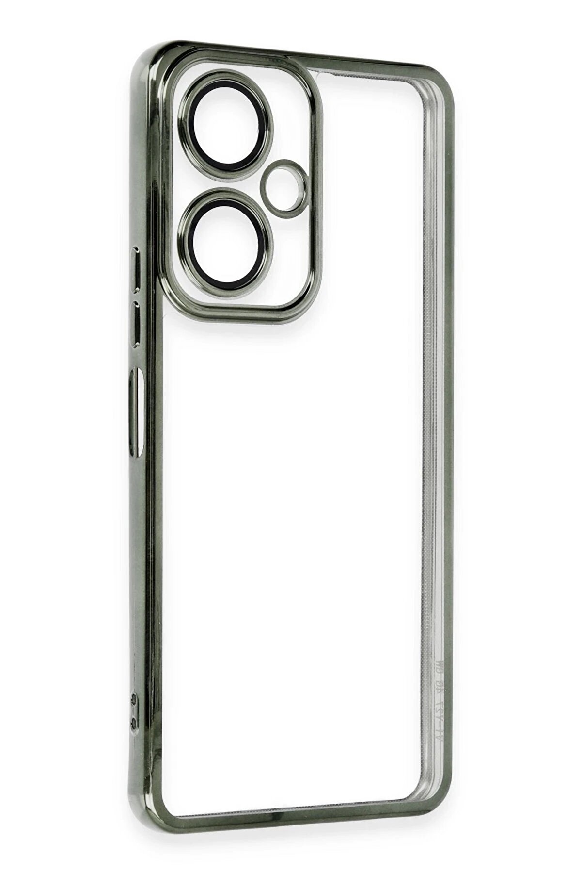 Vi̇vo Y27 Kılıf Lensli̇ Si̇li̇kon - Yeşi̇l - Dropx1009-9190