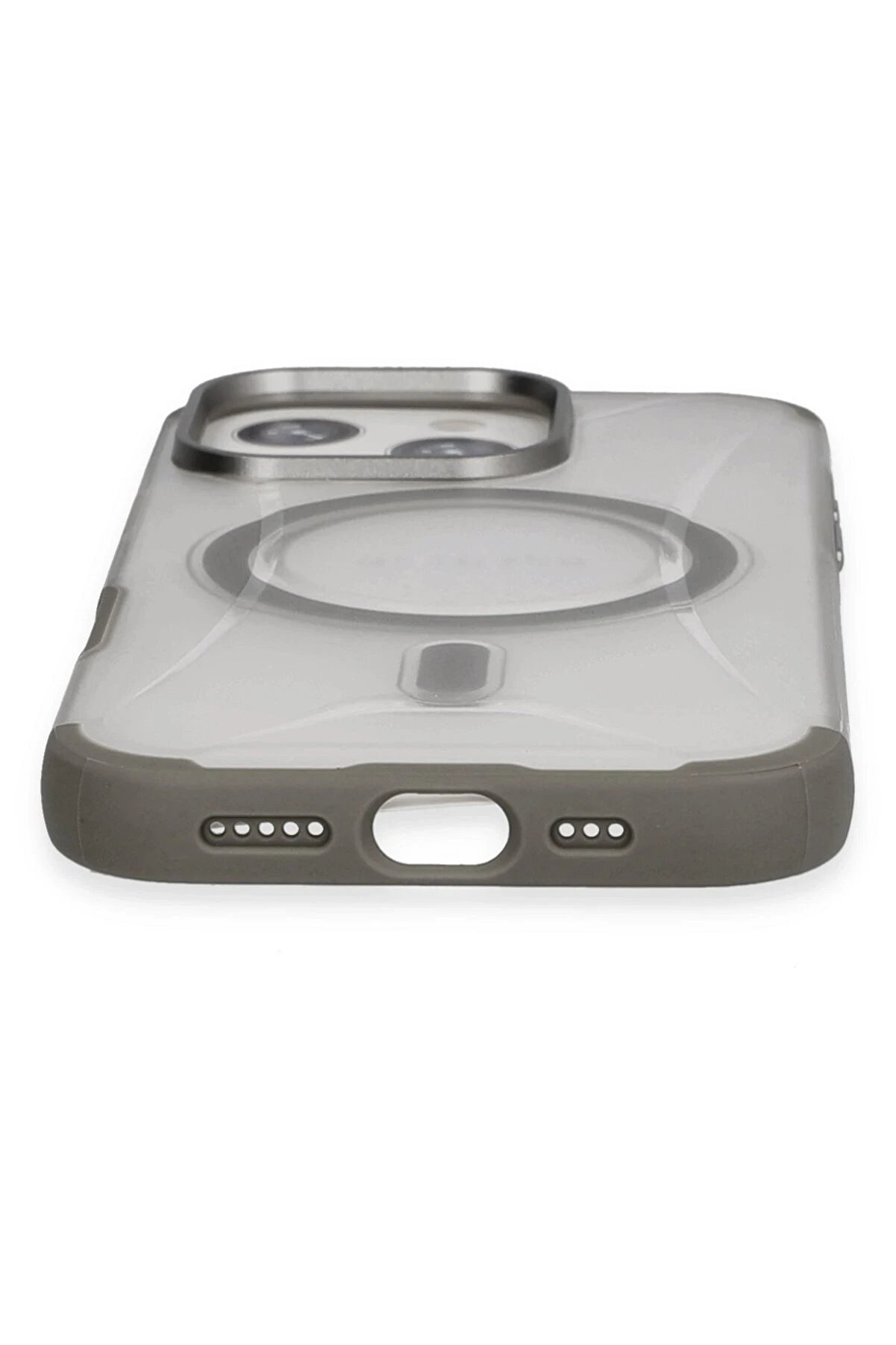 İphone 16 Pro Max Hi̇lton Magsafe Kapak - Ti̇tan Gri̇ - Dropx3920-5873