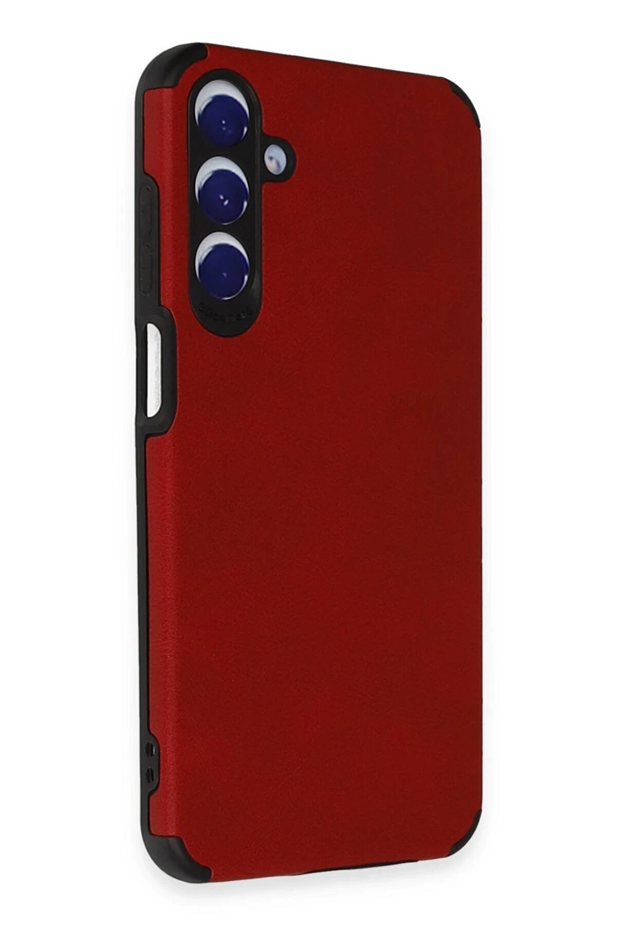 Samsung Galaxy A25 5G Kılıf Loop Deri̇ Si̇li̇kon - Kırmızı - Dropx4651-9797
