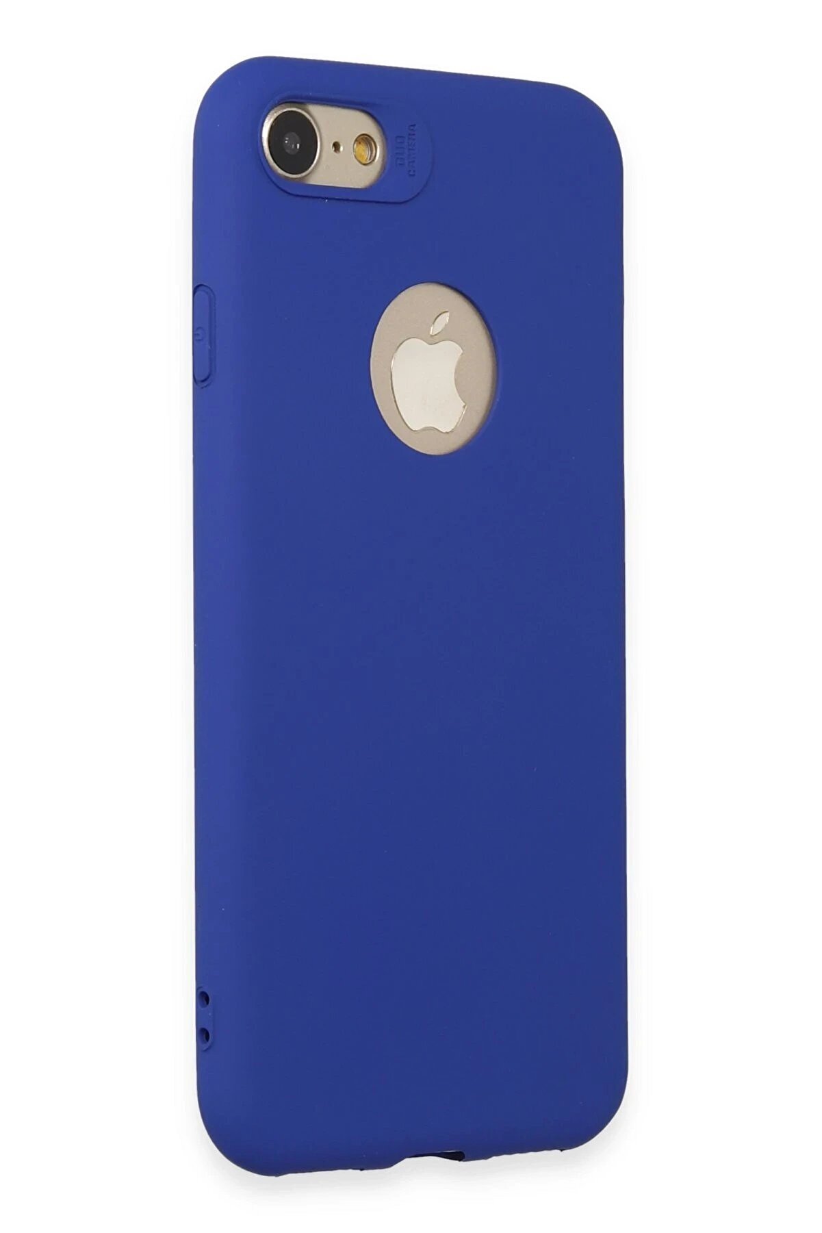 İphone 7 Kılıf Fi̇rst Si̇li̇kon - Laci̇vert - Dropx5922-8525