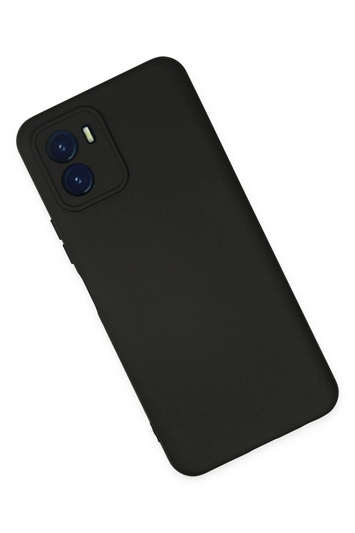 Vi̇vo Y15S Kılıf Nano İçi̇ Kadi̇fe Si̇li̇kon - Si̇yah - Dropx3476-1620