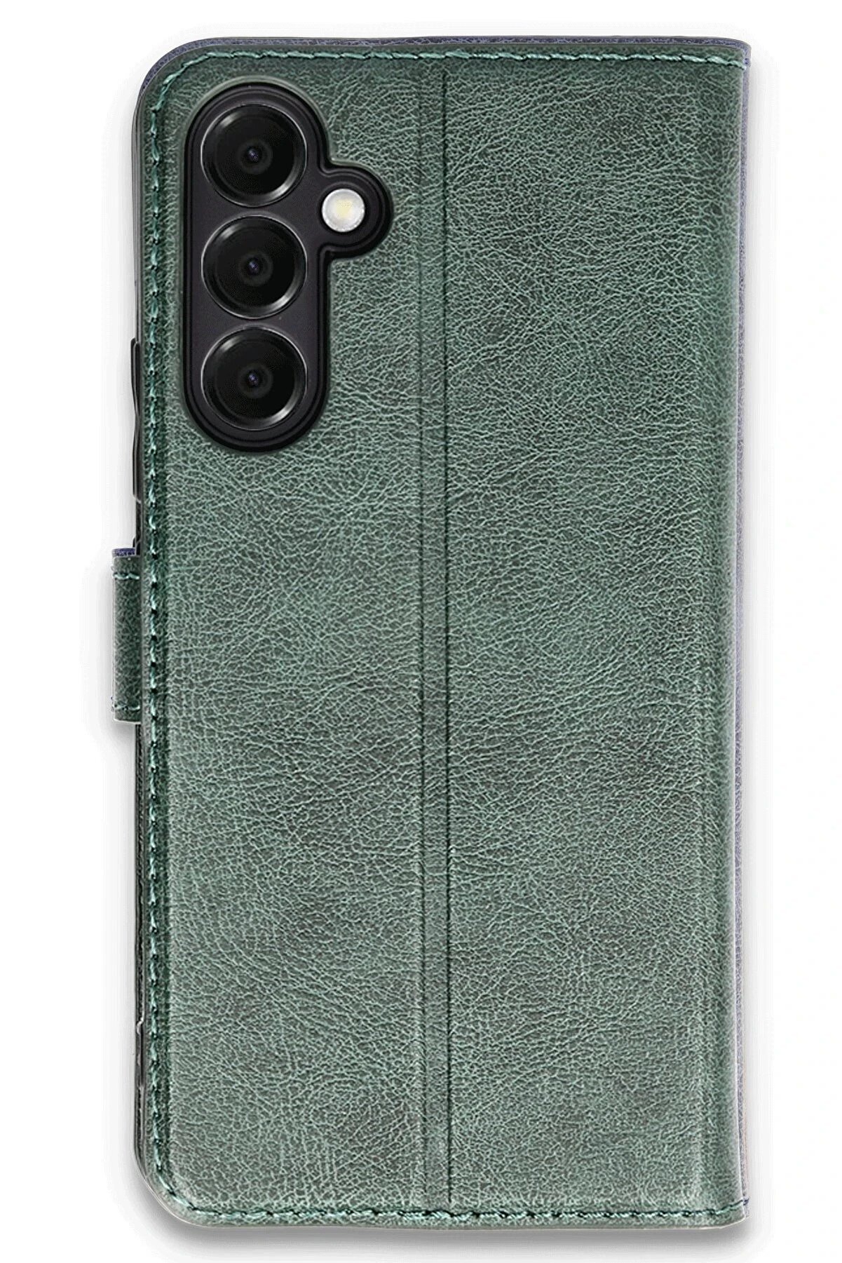 CepteToptan Samsung Galaxy A16 5G Kılıf Trend S Plus Kapaklı Kılıf - Yeşil - DROPX2808-8126