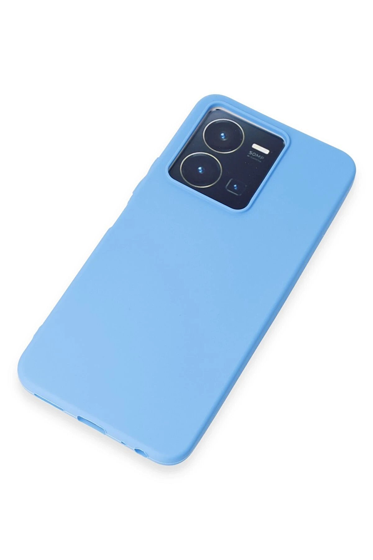 Vi̇vo Y35 Kılıf Fi̇rst Si̇li̇kon - Mavi̇ - Dropx7752-5032