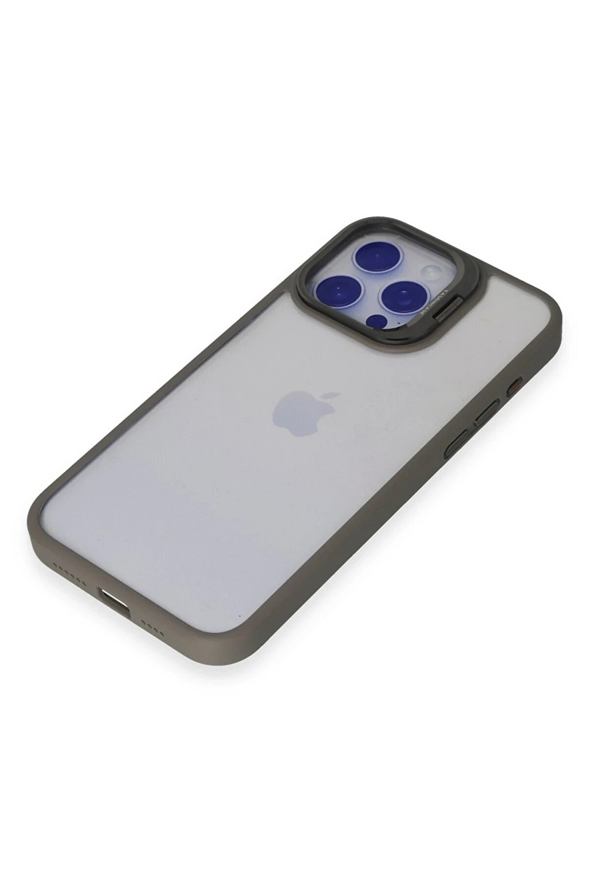 İphone 15 Pro Max Kılıf Roblox Lens Standlı Kapak - Ti̇tan Gri̇ - Dropx8100-6596