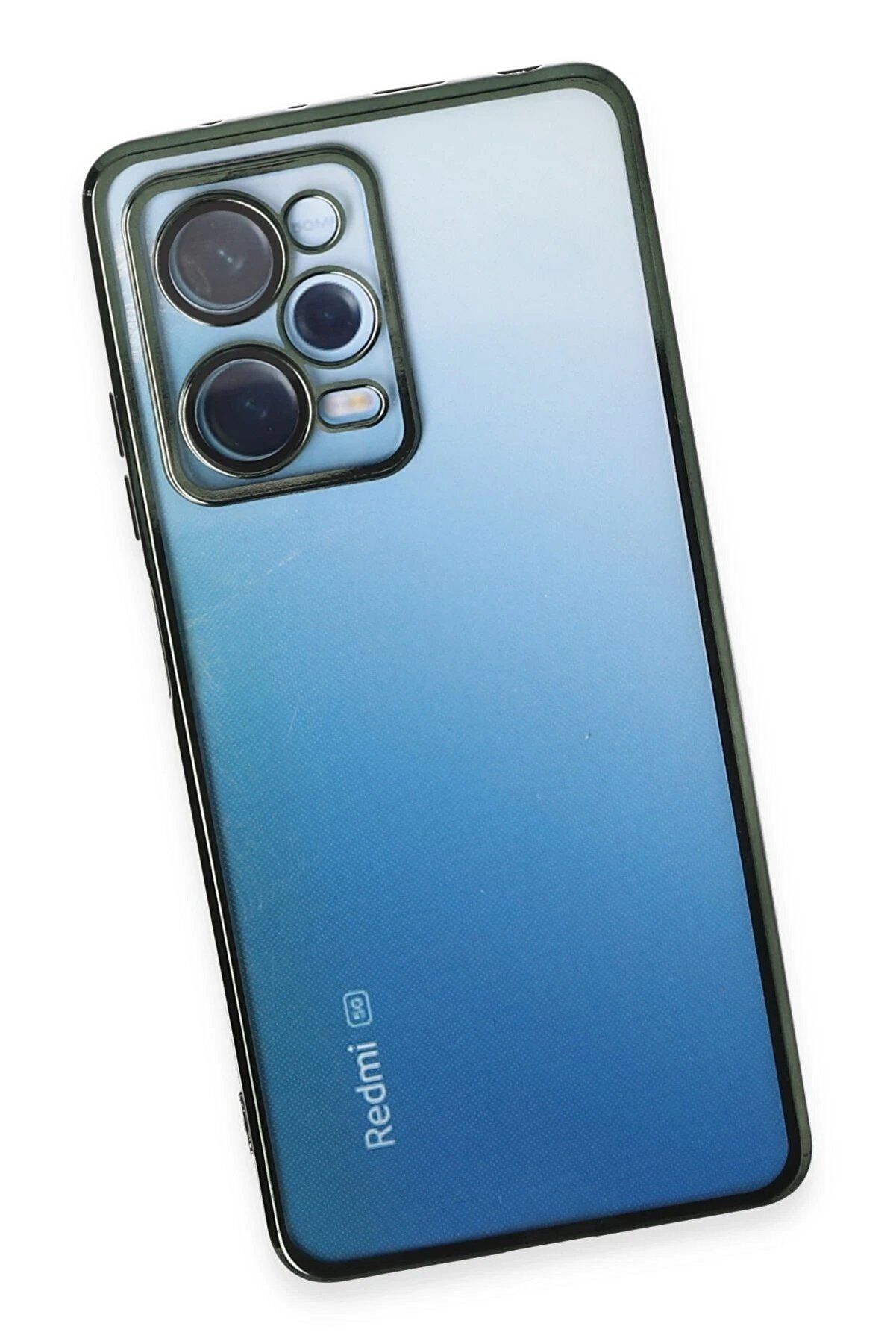 Xi̇aomi̇ Redmi̇ Note 12 Pro 5G Kılıf Lensli̇ Si̇li̇kon - Yeşi̇l - Dropx4700-5375