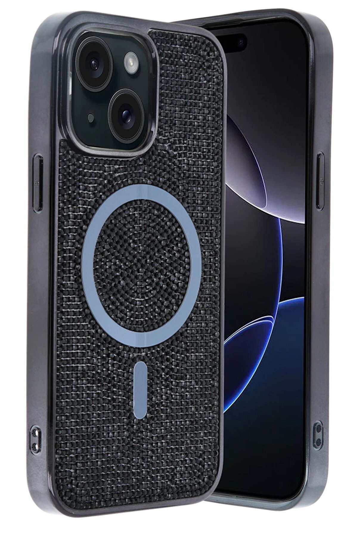 Apple İphone 14 Helen Magsafe Kapak - Si̇yah - Dropx9303-6059