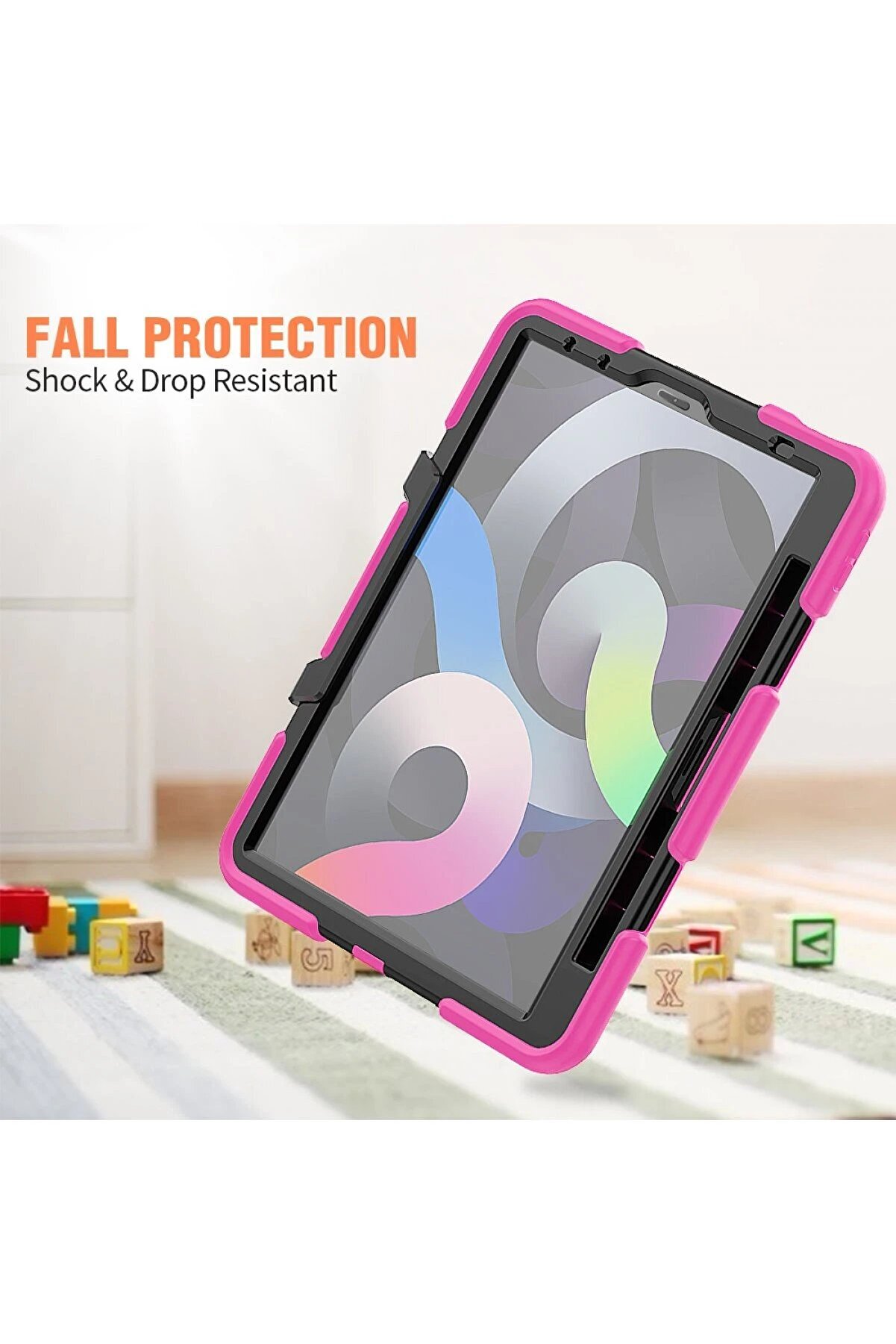 İpad Pro 11 (2020) Kılıf Gri̇ffi̇n Tablet Kapak - Pembe - Dropx7733-1952
