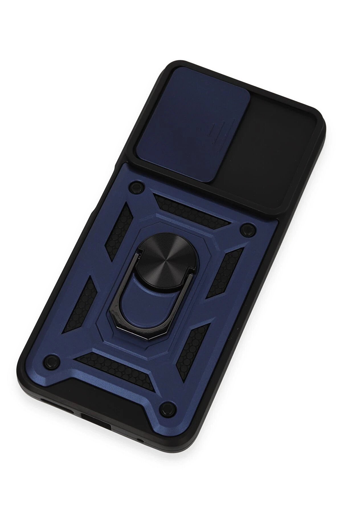 Newface Xi̇aomi̇ Redmi̇ Note 12S Kılıf Pars Lens Yüzüklü Si̇li̇kon - Laci̇vert