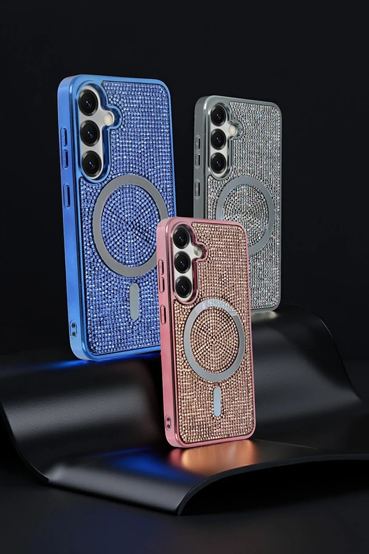 Samsung Galaxy S25 Helen Magsafe Kapak - Si̇yah - Dropx6863-8336