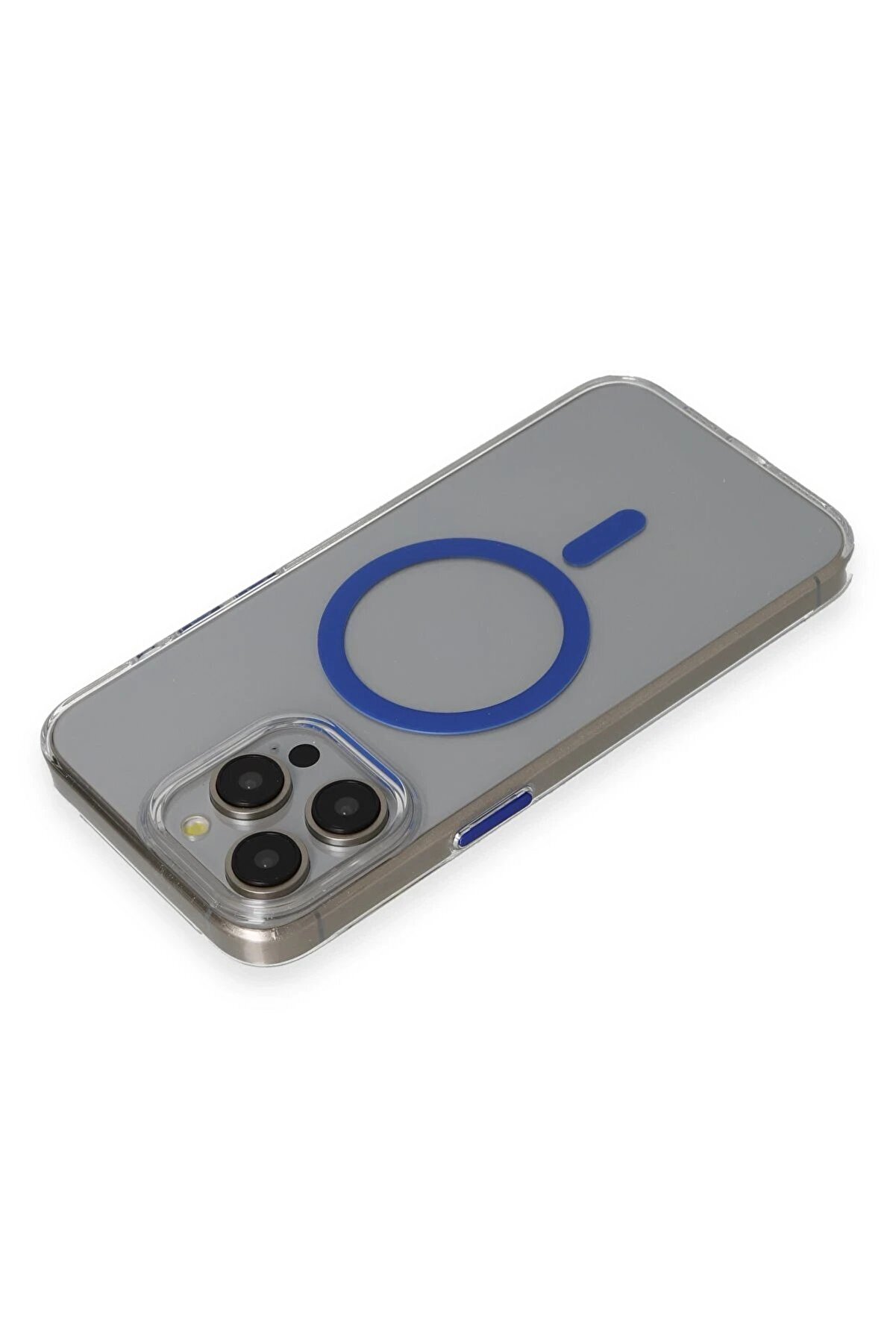 İphone 15 Pro Max Bubble Magsafe Kapak - Laci̇vert - Dropx5669-5937