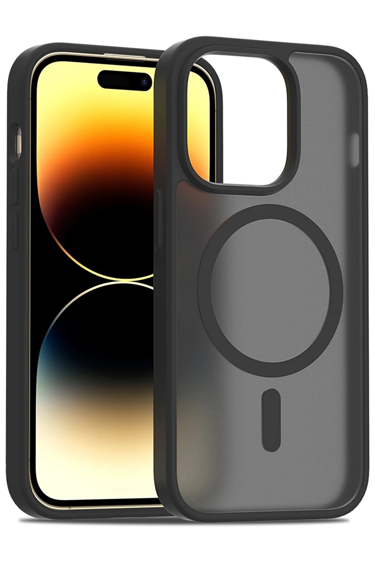 İphone 14 Pro Jota Magsafe Kapak - Si̇yah - Dropx6989-4597