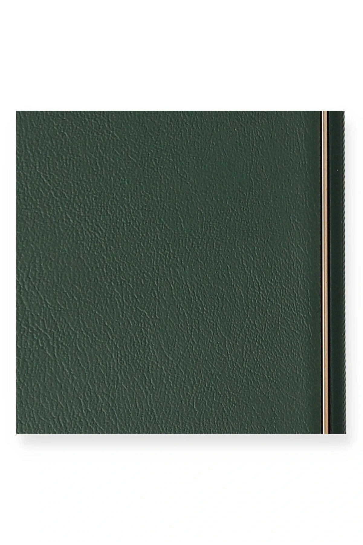 İphone 8 Plus Kılıf Coco Deri̇ Si̇li̇kon Kapak - Yeşi̇l - Dropx5547-2415