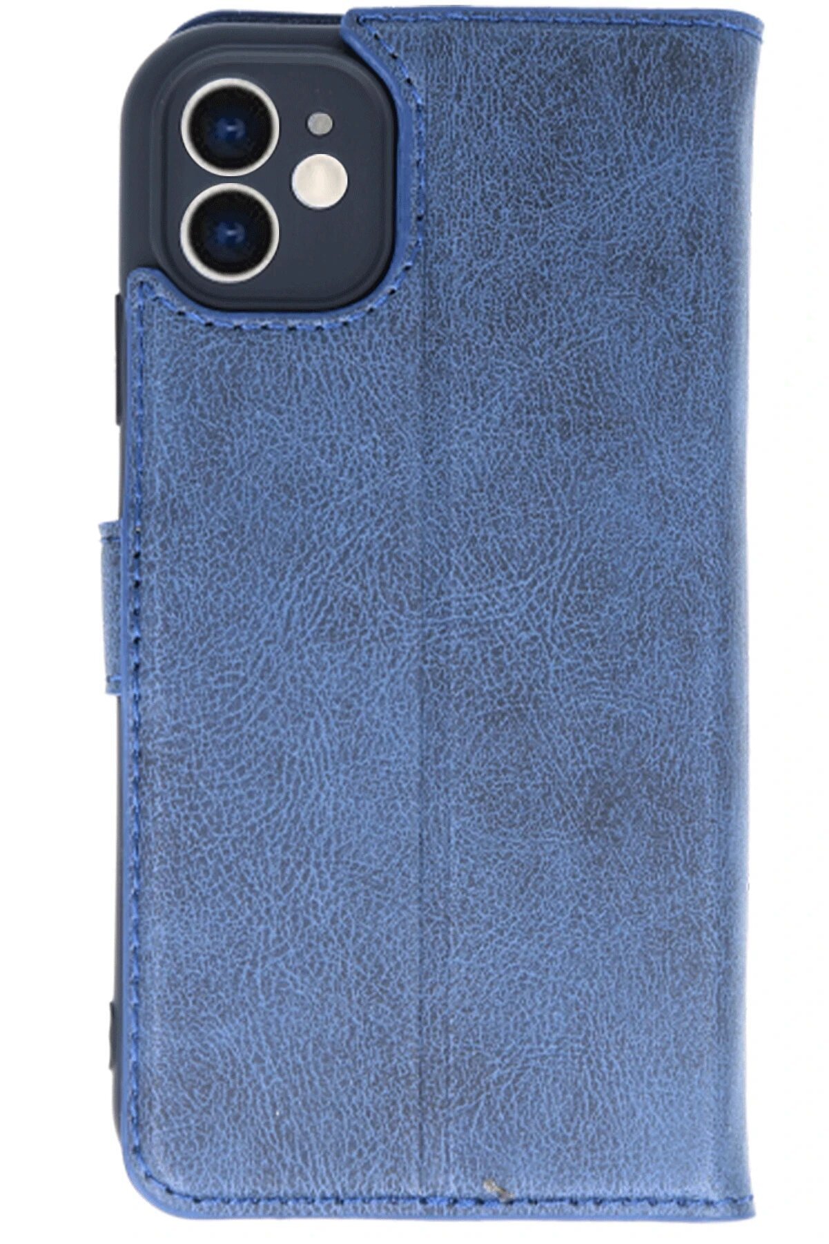 İphone 11 Kılıf Trend S Plus Kapaklı Kılıf - Laci̇vert - Dropx9166-6999