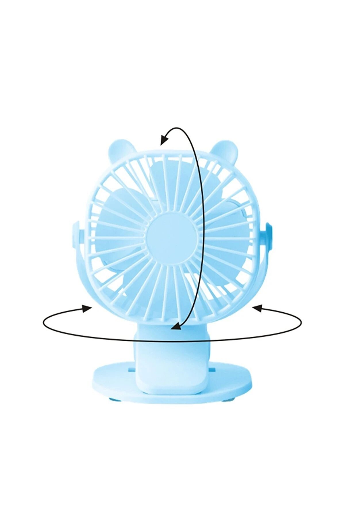 Js03 Masaüstü Soğutma Fanı - Beyaz - Dropx8298-4334