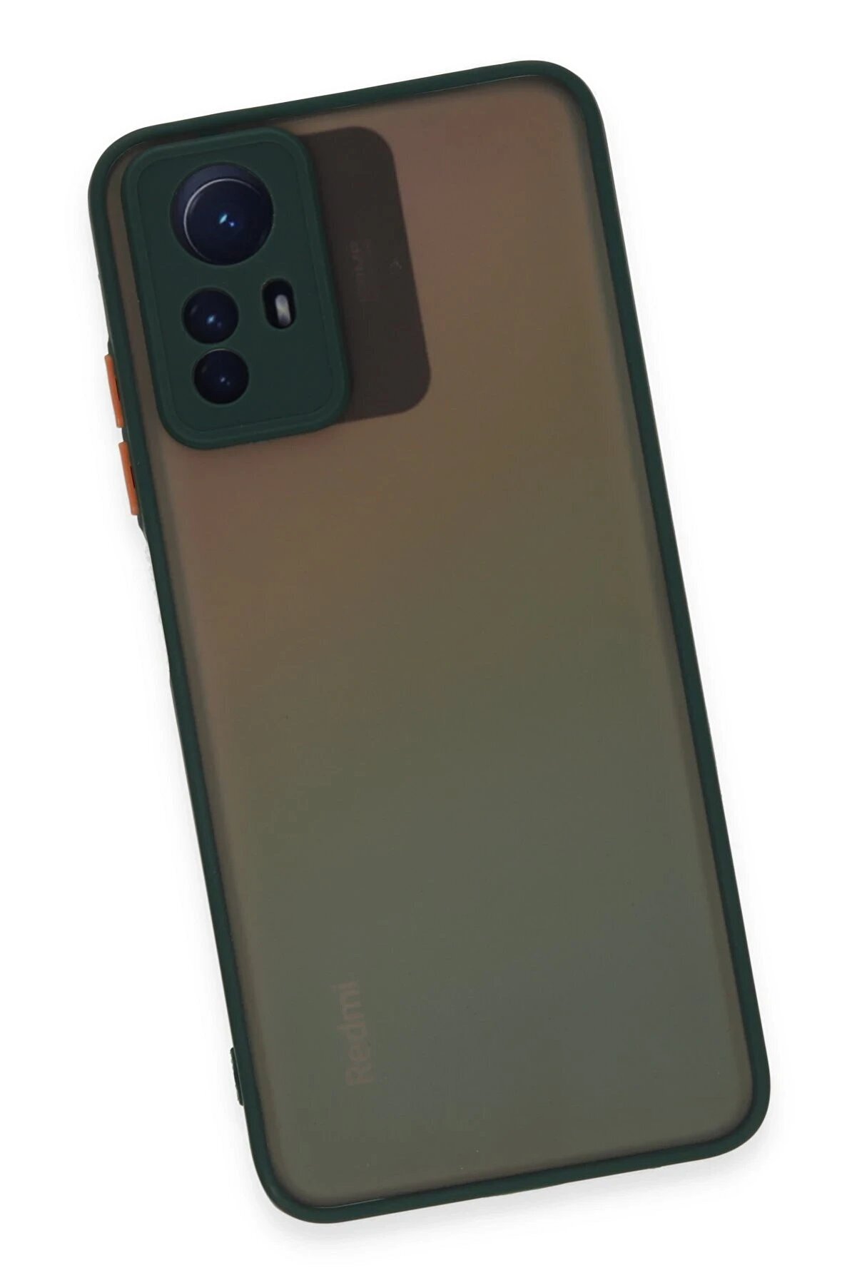 Xi̇aomi̇ Redmi̇ Note 12S Kılıf Montreal Si̇li̇kon Kapak - Yeşi̇l - Dropx5428-2378