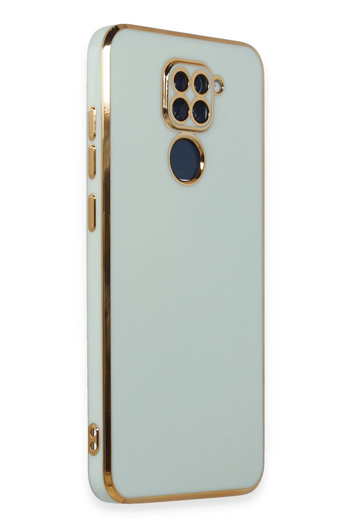 Xi̇aomi̇ Redmi̇ Note 9 Kılıf Volet Si̇li̇kon - Açık Yeşi̇l - Dropx6120-6080