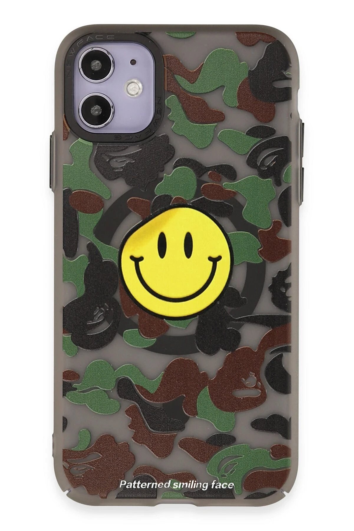 İphone 11 Kılıf Apollo Magneti̇csafe Desenli̇ Kapak - Apollo Si̇yah - 4 - Dropx3687-8663