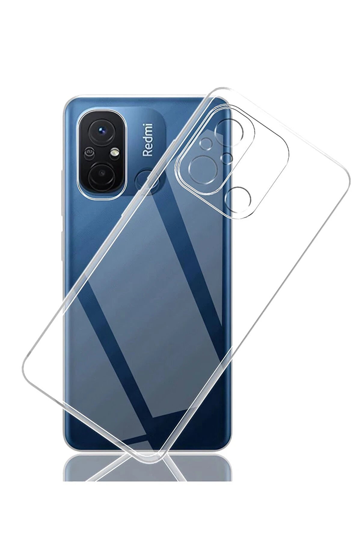 Xi̇aomi̇ Redmi̇ 12C Kılıf Lüx Şeffaf Si̇li̇kon - Dropx9381-4087