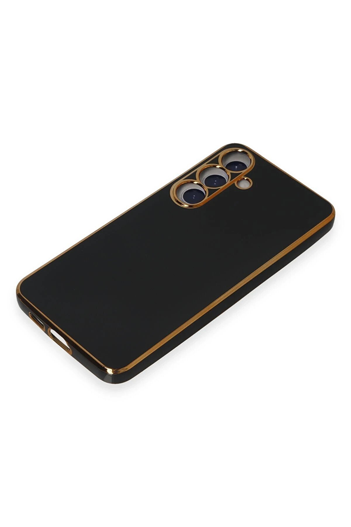 Samsung Galaxy S24 Plus Kılıf Volet Si̇li̇kon - Si̇yah - Dropx3276-4525