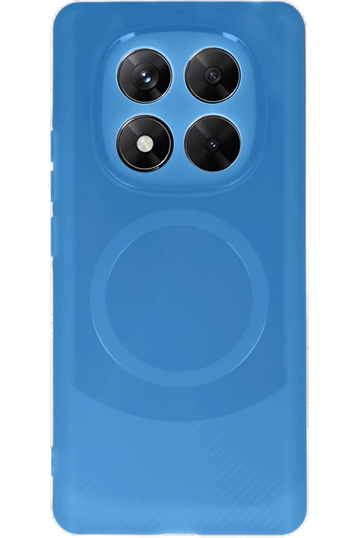 Xi̇aomi̇ Redmi̇ Note 14 Pro 5G Kılıf Maya Karbon Kapak - Laci̇vert - Dropx2943-6991