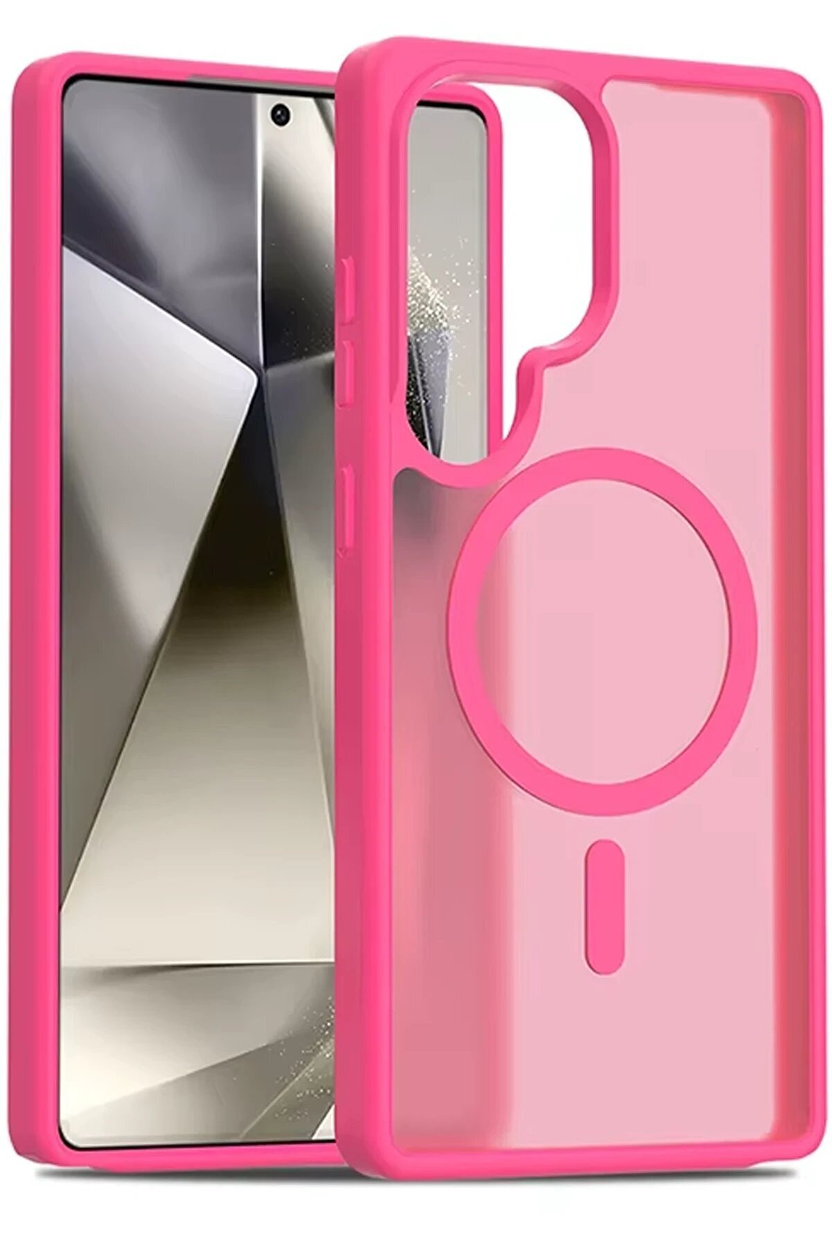 Samsung Galaxy S25 Ultra Jota Magsafe Kapak - Rose - Dropx2243-3192
