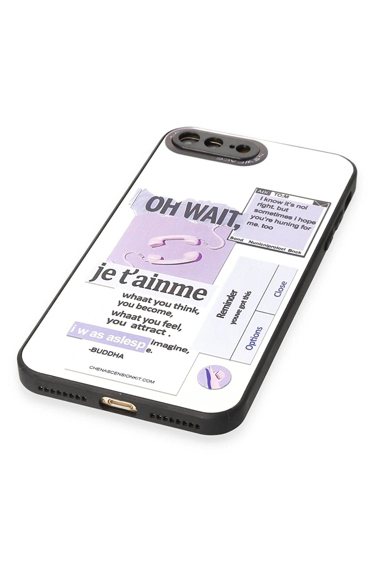 İphone 7 Plus Kılıf Mi̇rror Desenli̇ Kapak - Mi̇rror - 4 - Dropx3668-5221