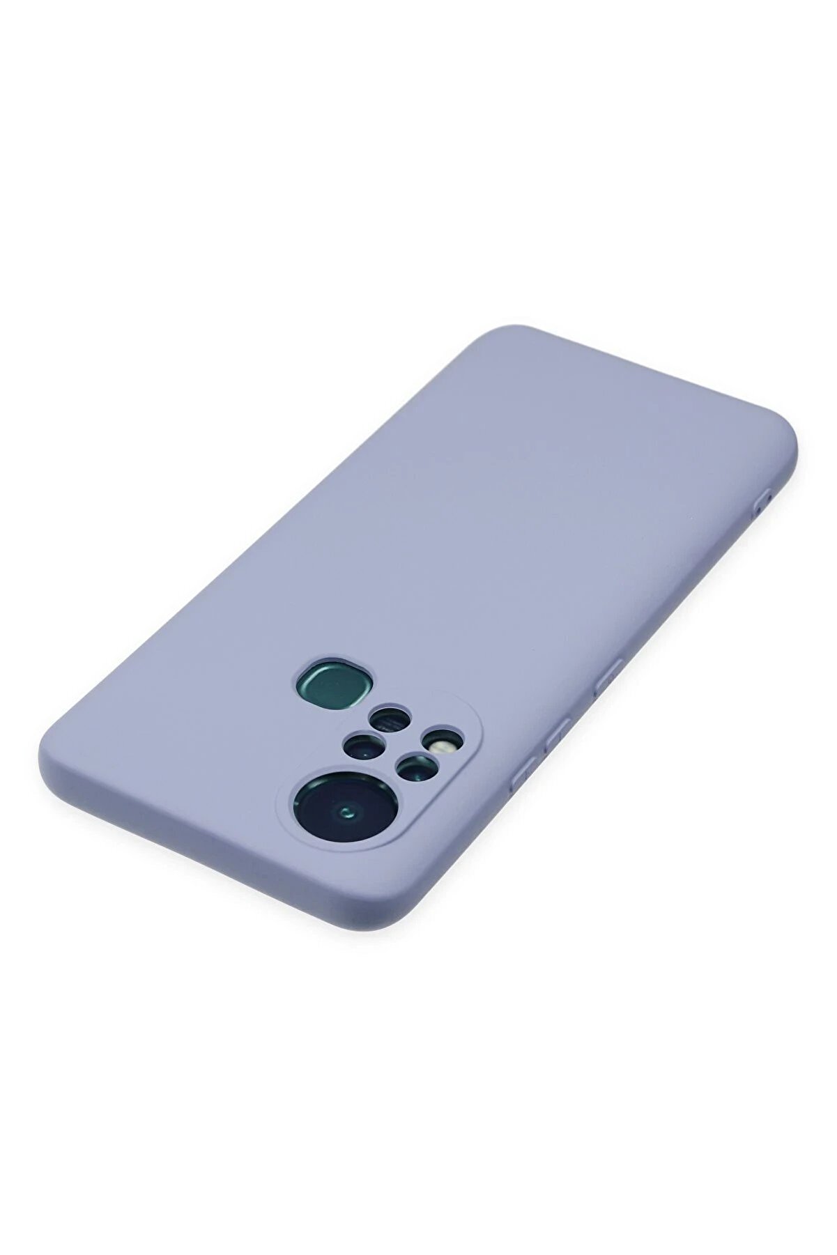 İnfi̇ni̇x Hot 11S Kılıf Nano İçi̇ Kadi̇fe Si̇li̇kon - Li̇la - Dropx9774-4361