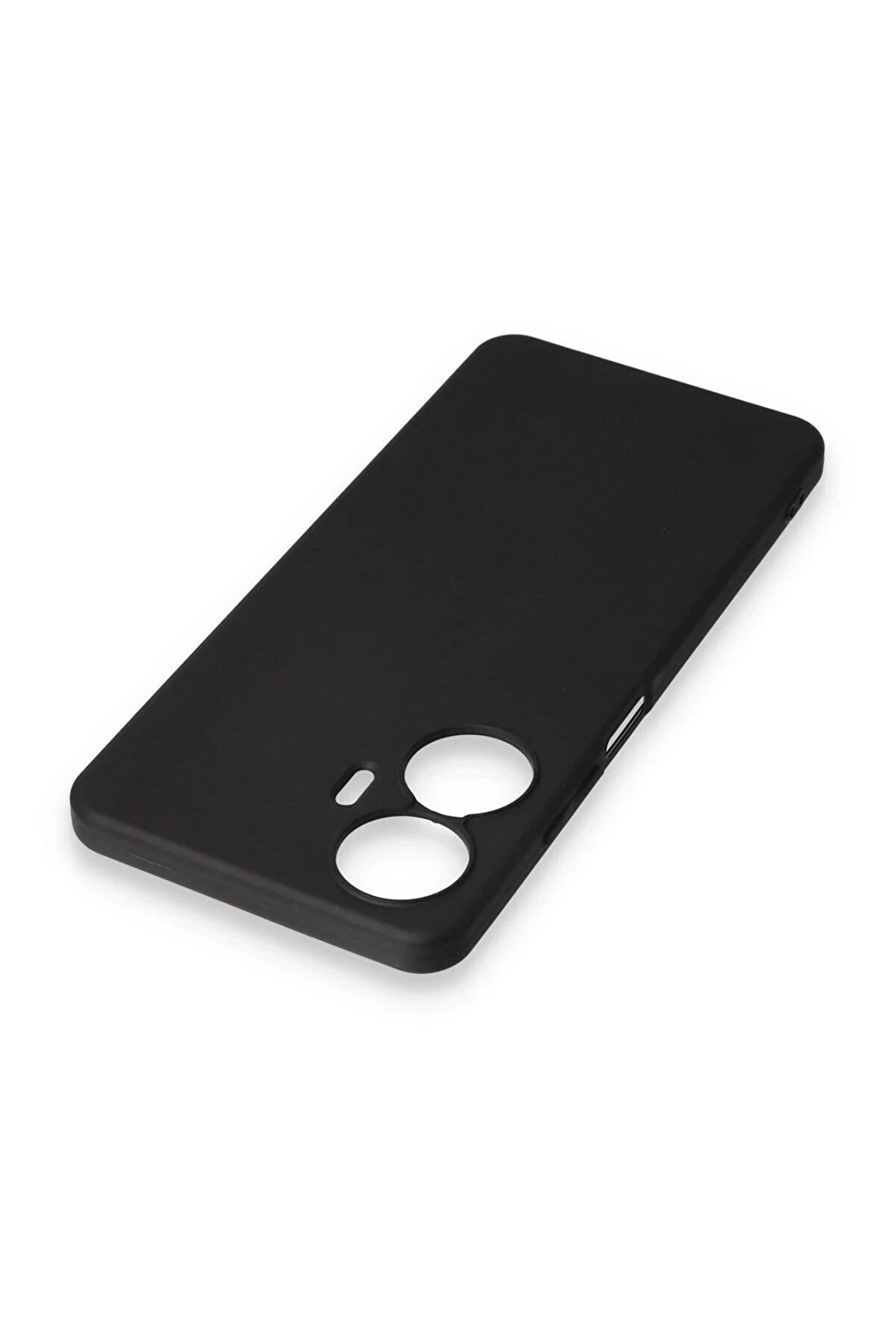 Realme C55 Kılıf Fi̇rst Si̇li̇kon - Si̇yah - Dropx4665-3073