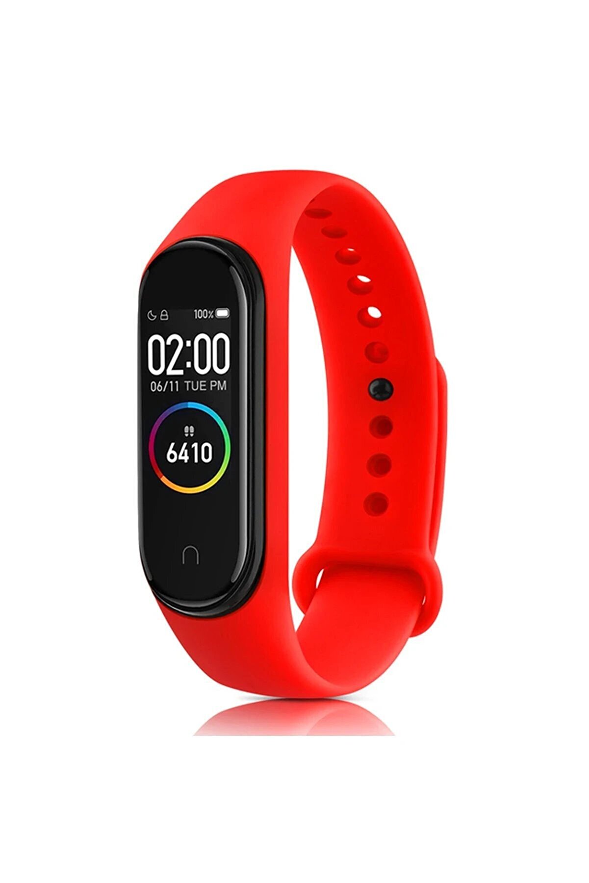 CepteToptan Xiaomi Mi Band 7 Klasik Kordon - Kırmızı - DROPX7135-2833