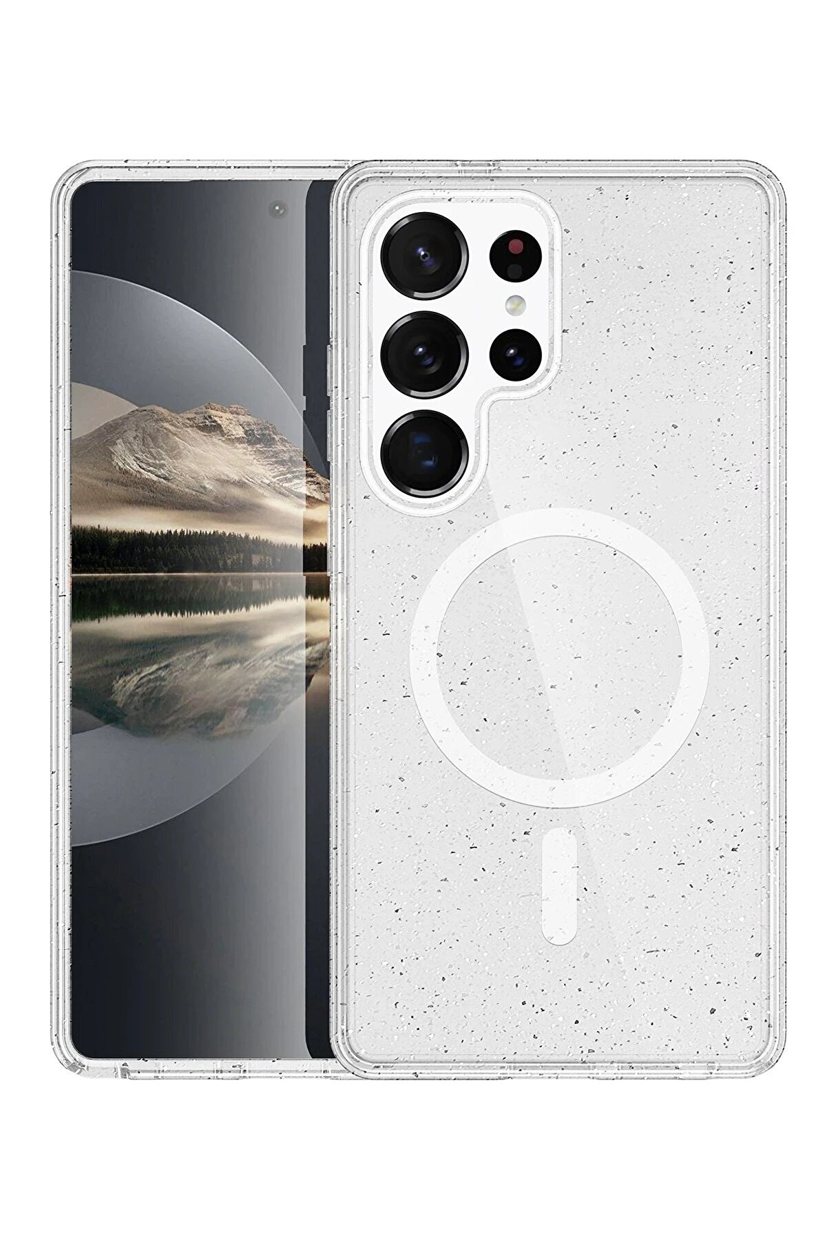 Samsung Galaxy S25 Ultra Star Magsafe Kapak - Şeffaf - Dropx1473-8805