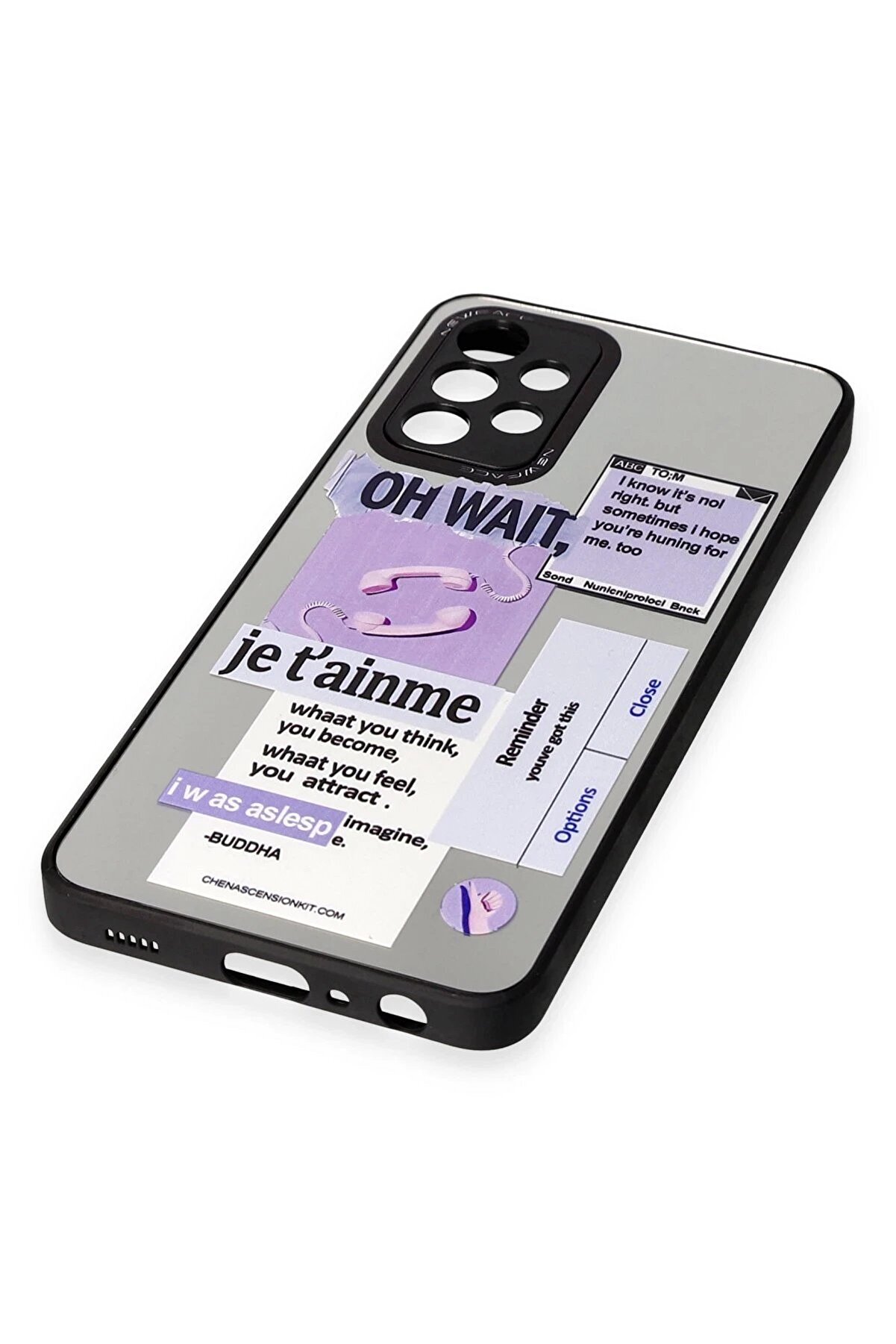 Samsung Galaxy A52 Kılıf Mi̇rror Desenli̇ Kapak - Mi̇rror - 4 - Dropx3311-4008