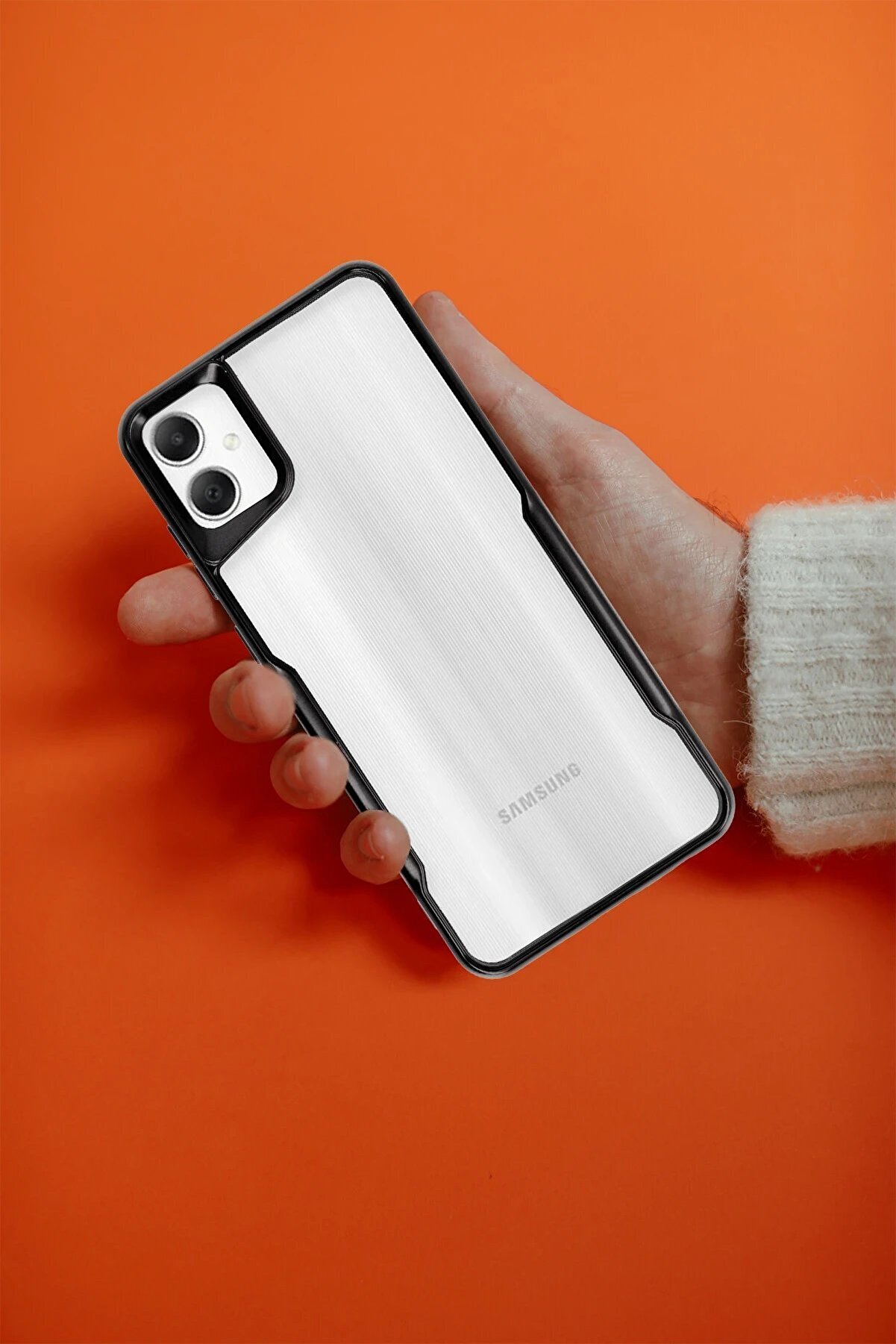 Samsung Galaxy A06 Kılıf Boyi̇ Si̇li̇kon Kapak - Ti̇tan Gri̇ - Dropx6851-6865