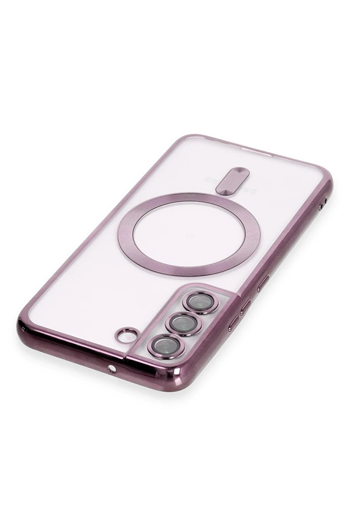 Samsung Galaxy S22 Kılıf Kross Magneti̇csafe Kapak - Mor - Dropx9037-5795