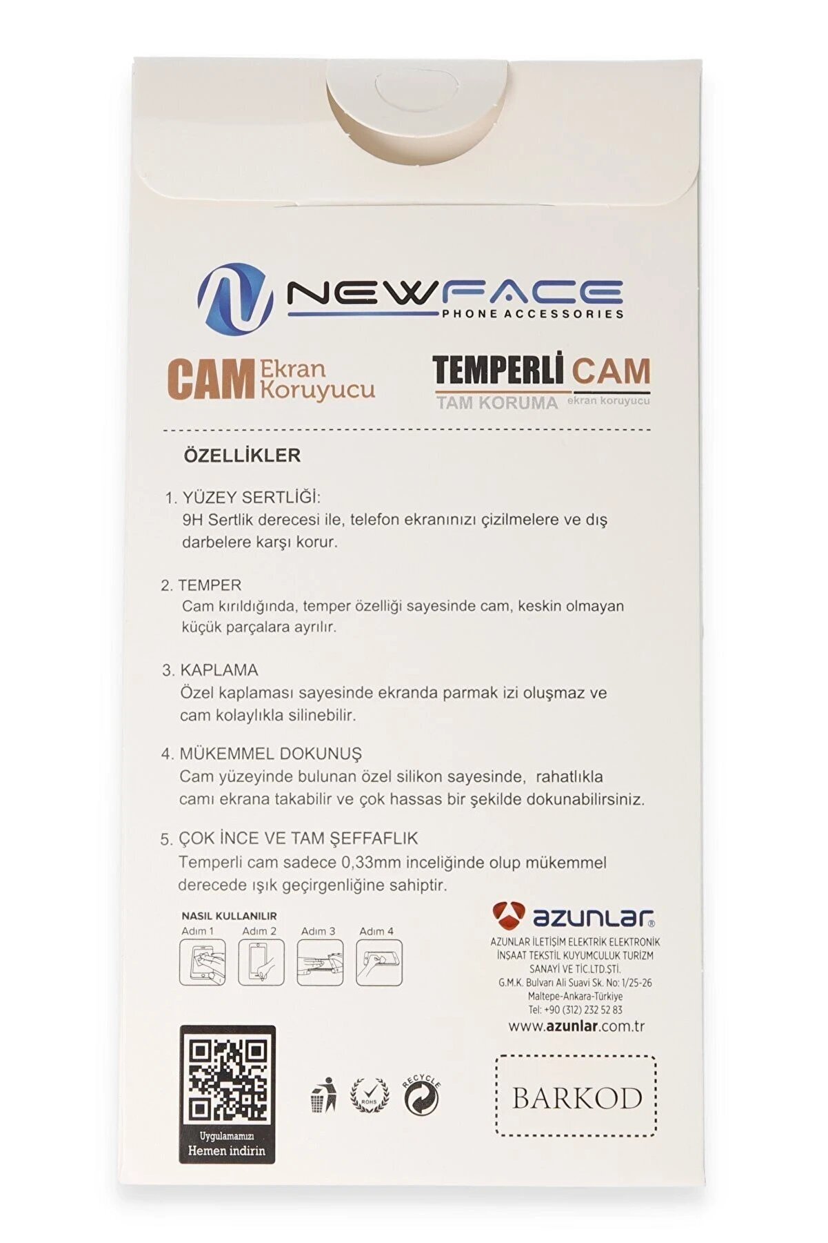 Samsung Galaxy A05 3D Anti̇stati̇k Hayalet Cam Ekran Koruyucu - Dropx9066-2957