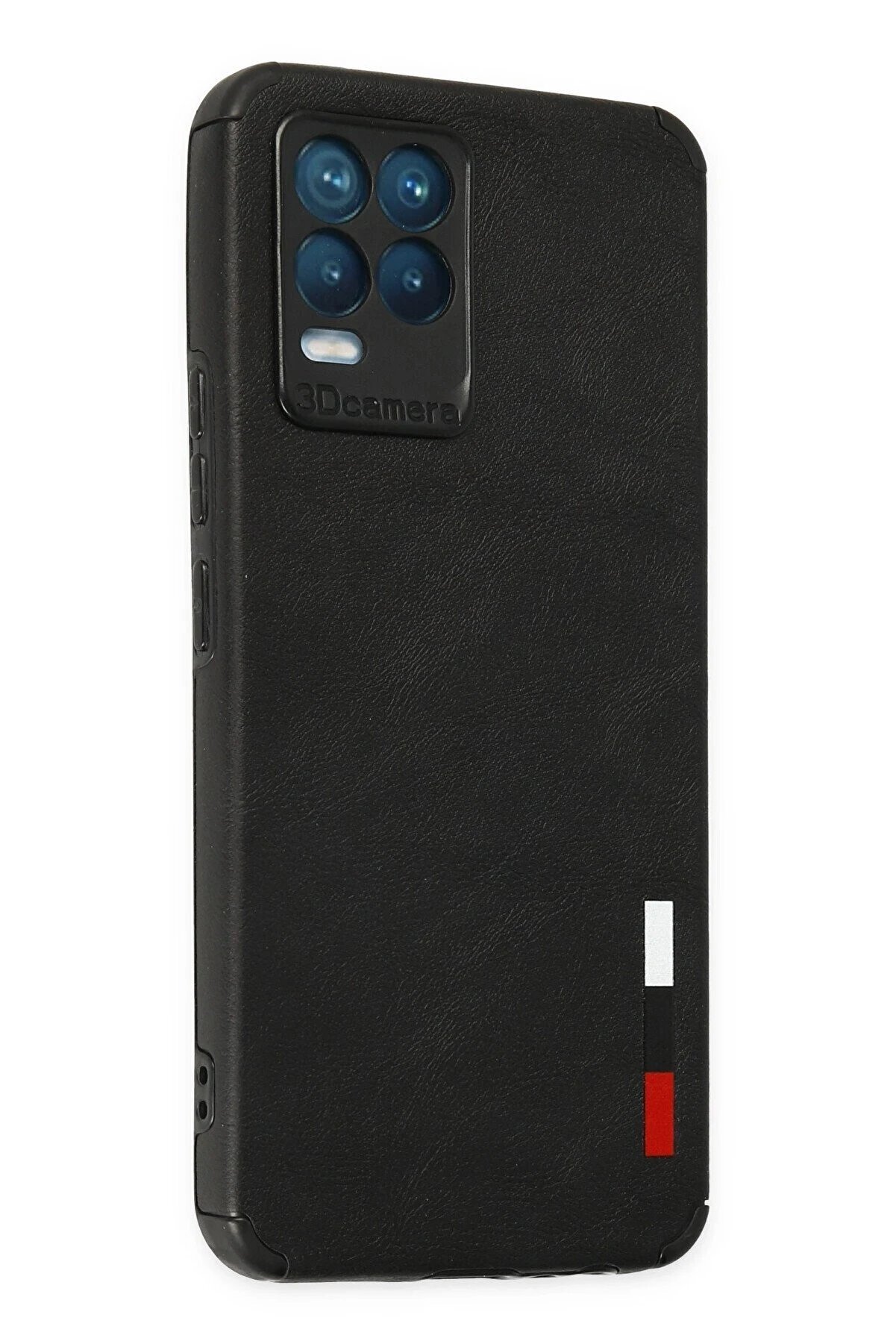 Realme 8 Kılıf Loop Deri̇ Si̇li̇kon - Si̇yah - Dropx8575-2722