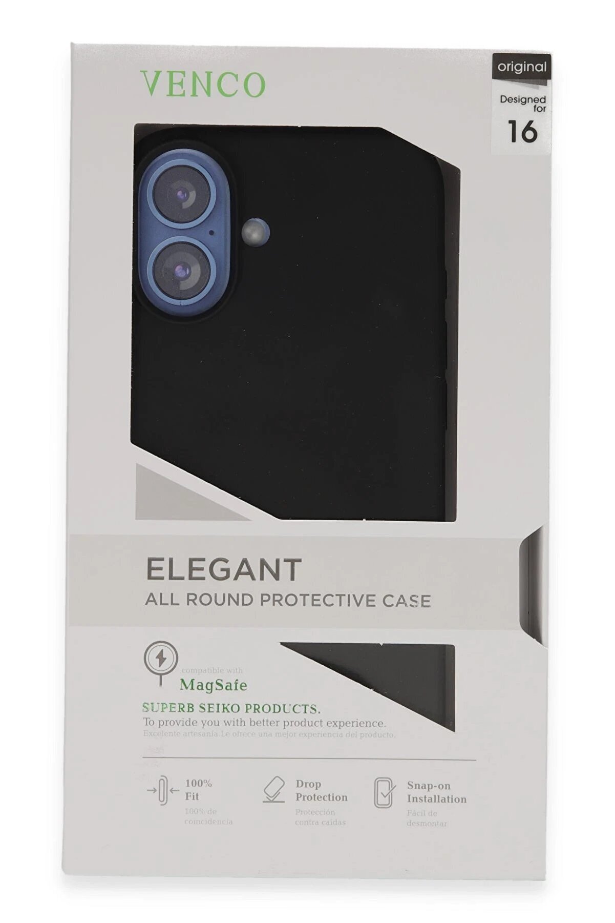 İphone 16 Home Magsafe Kapak - Si̇yah