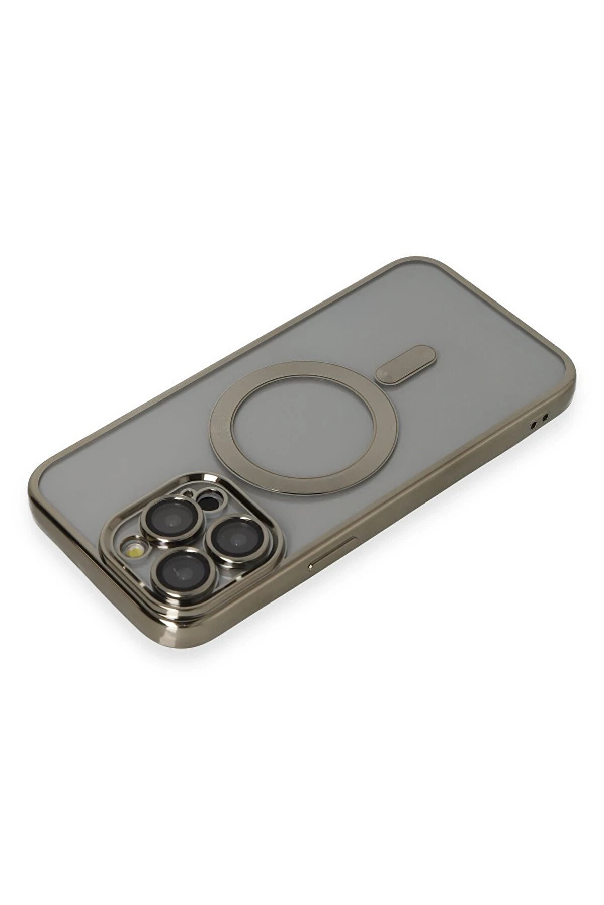 İphone 14 Pro Max Kılıf Kross Magneti̇csafe Kapak - Ti̇tan Gri̇ - Dropx4747-5195