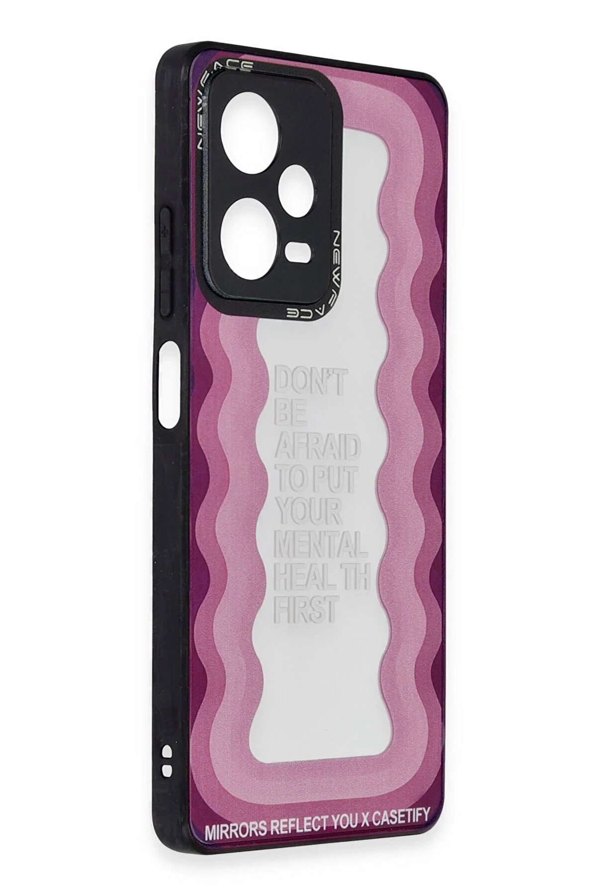 Newface Xi̇aomi̇ Redmi̇ Note 12 Pro 5G Kılıf Mi̇rror Desenli̇ Kapak - Mi̇rror - 11